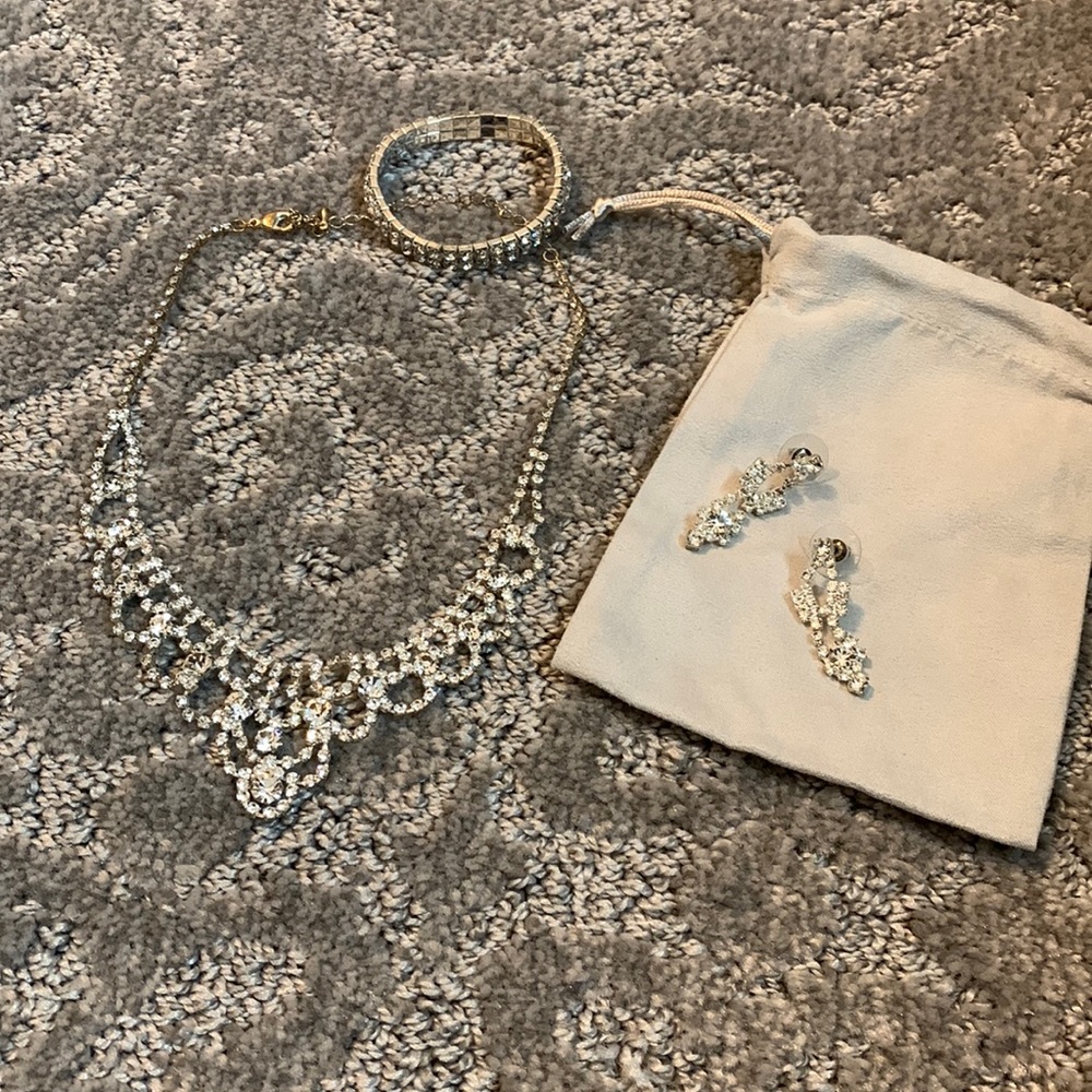 Silver Prom Accessories